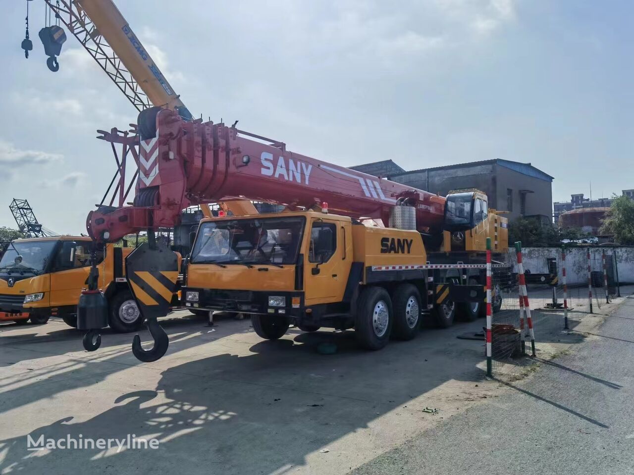 Sany STC1000 STC1100 STC1300 100 TON 110 TON 130 TON USED TRUCK CRANE mobile crane