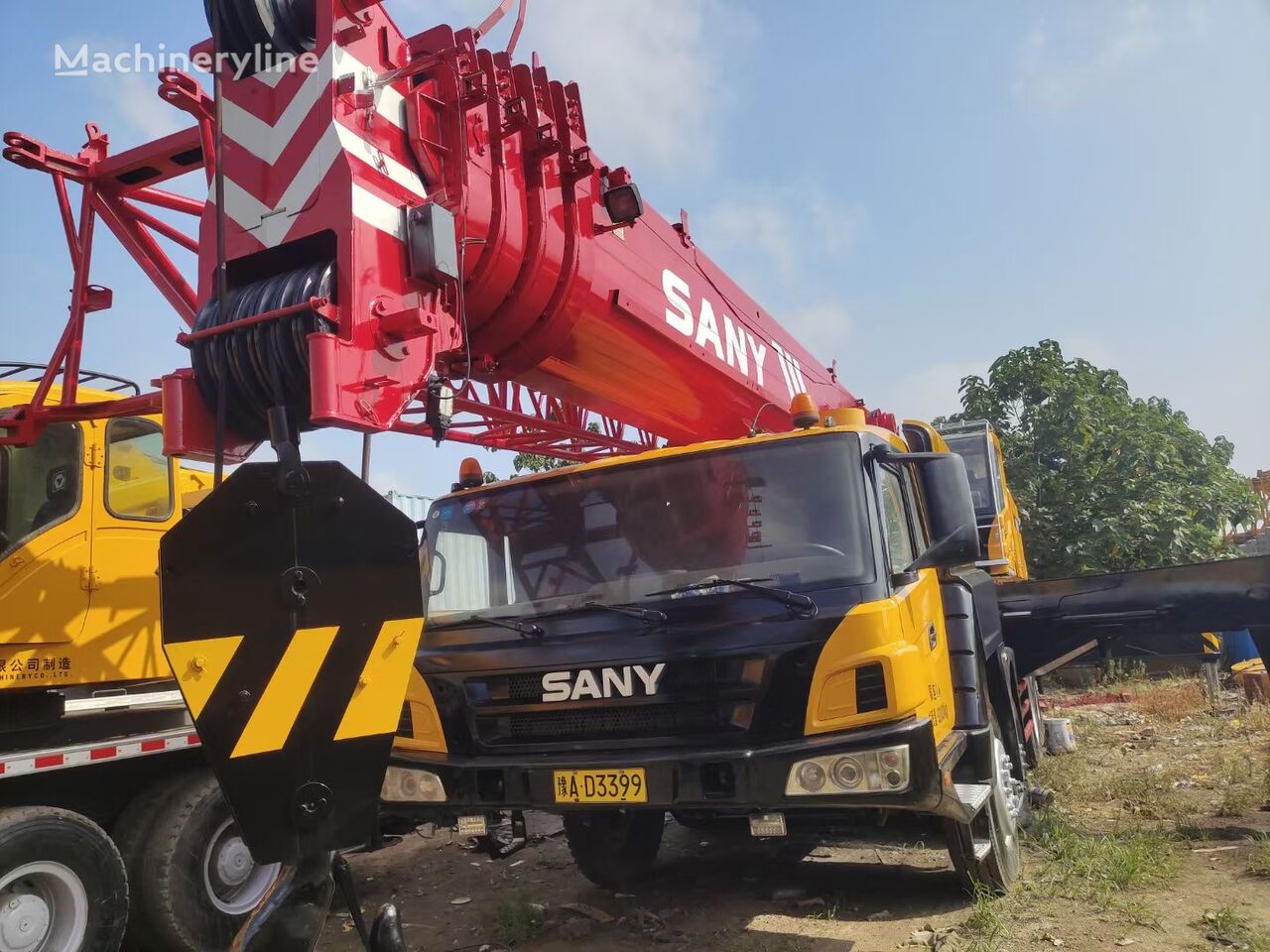 Sany STC1000C STC1000 Sany 100 ton 100t 100 tons 100tons used mounted Mobilkran