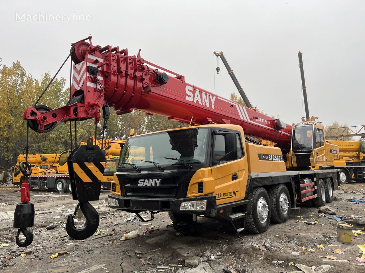 автокран Sany STC500 50 ton 50t used truck crane