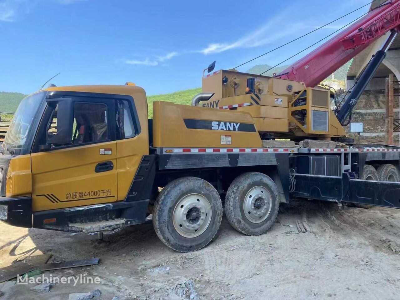 Sany STC550 50t 60t 80t 100t truck crane grúa móvil