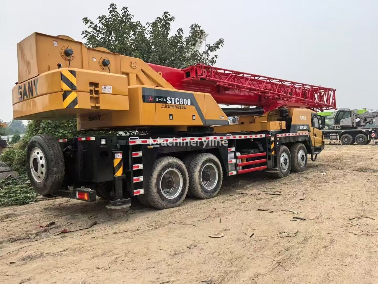 Sany STC800 low price high quality for sale 80ton 100ton 125ton shang mobilkran