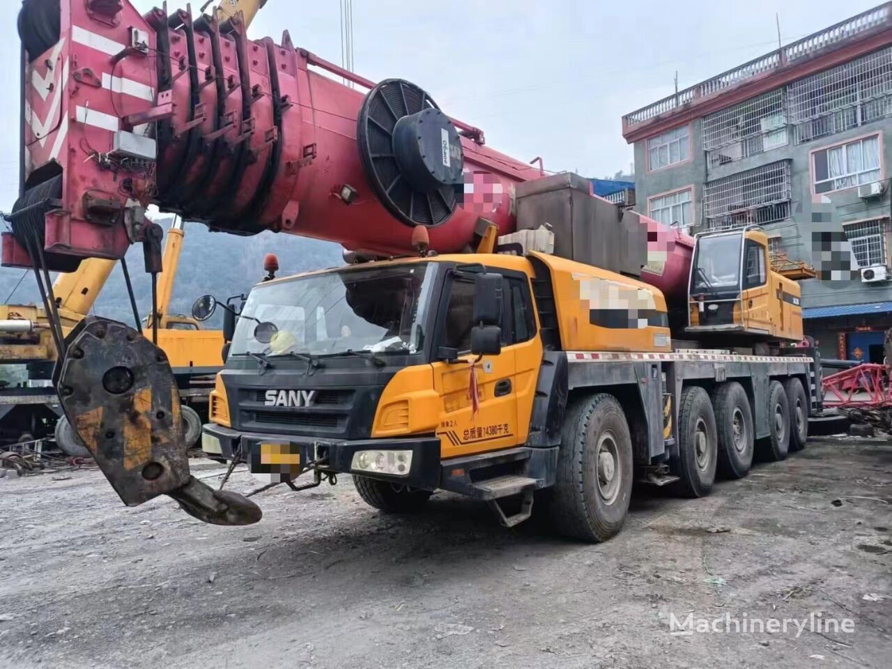 이동형 크레인 Sany  Sany SAC3000 300 ton used mobile truck crane mobile crane