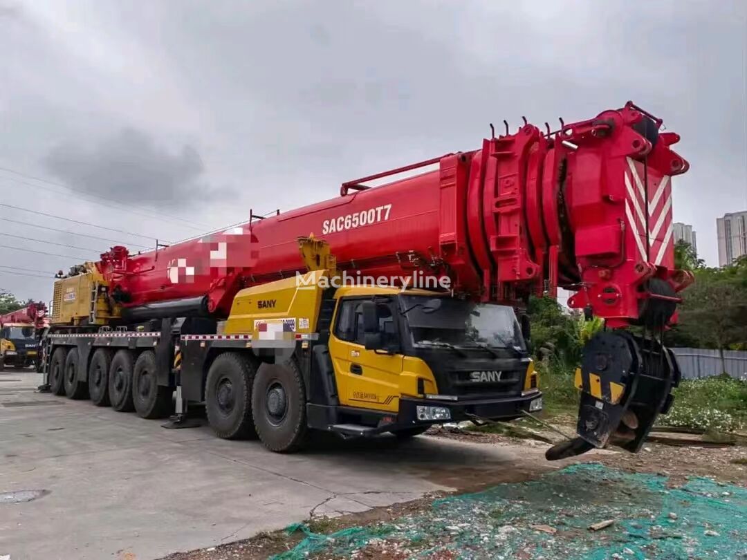 Sany  Sany SAC6500T7 650 ton used mobile truck crane mobile crane