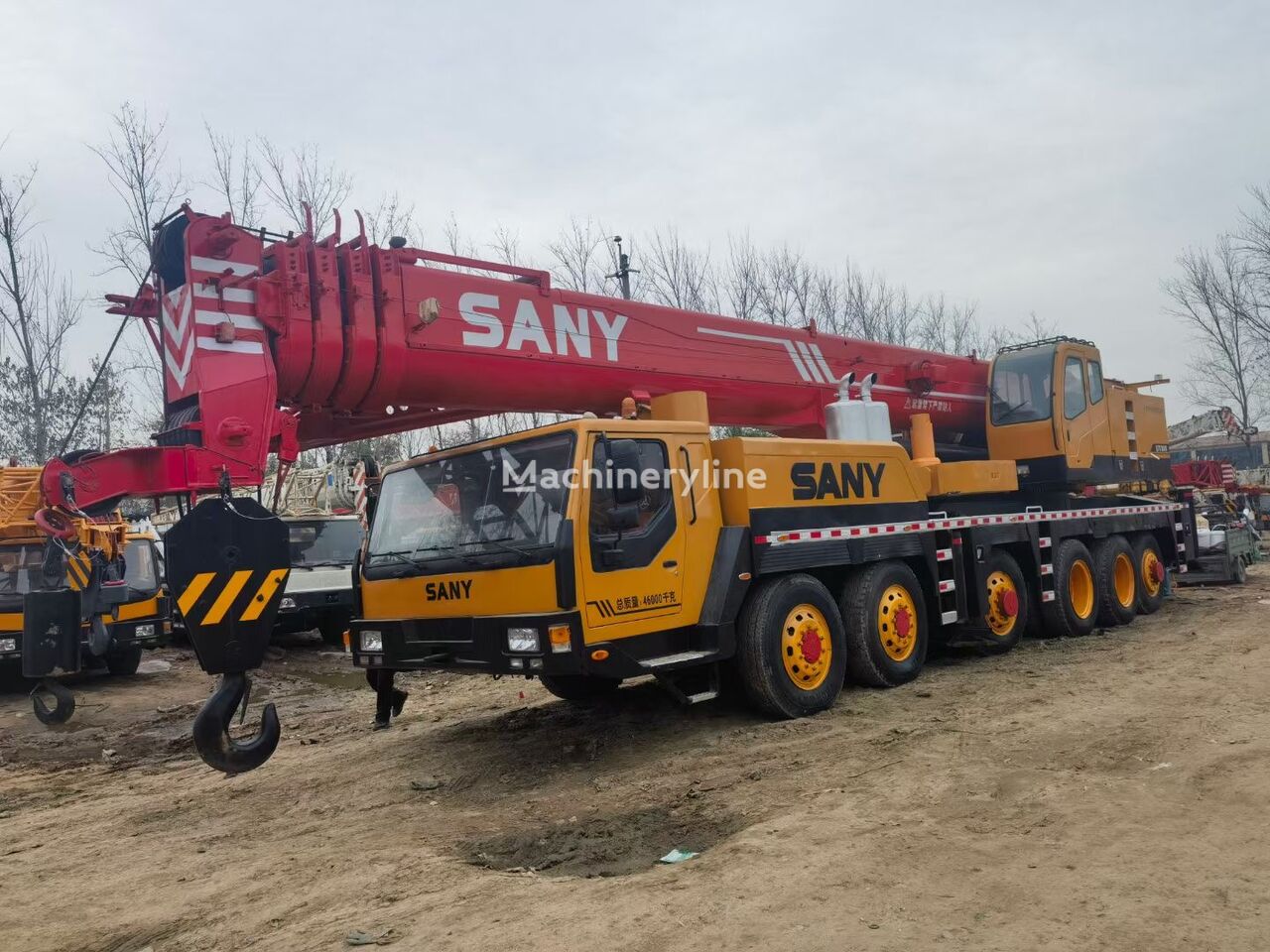 Sany Sany STC1000 100 ton used mobile truck crane mobile crane