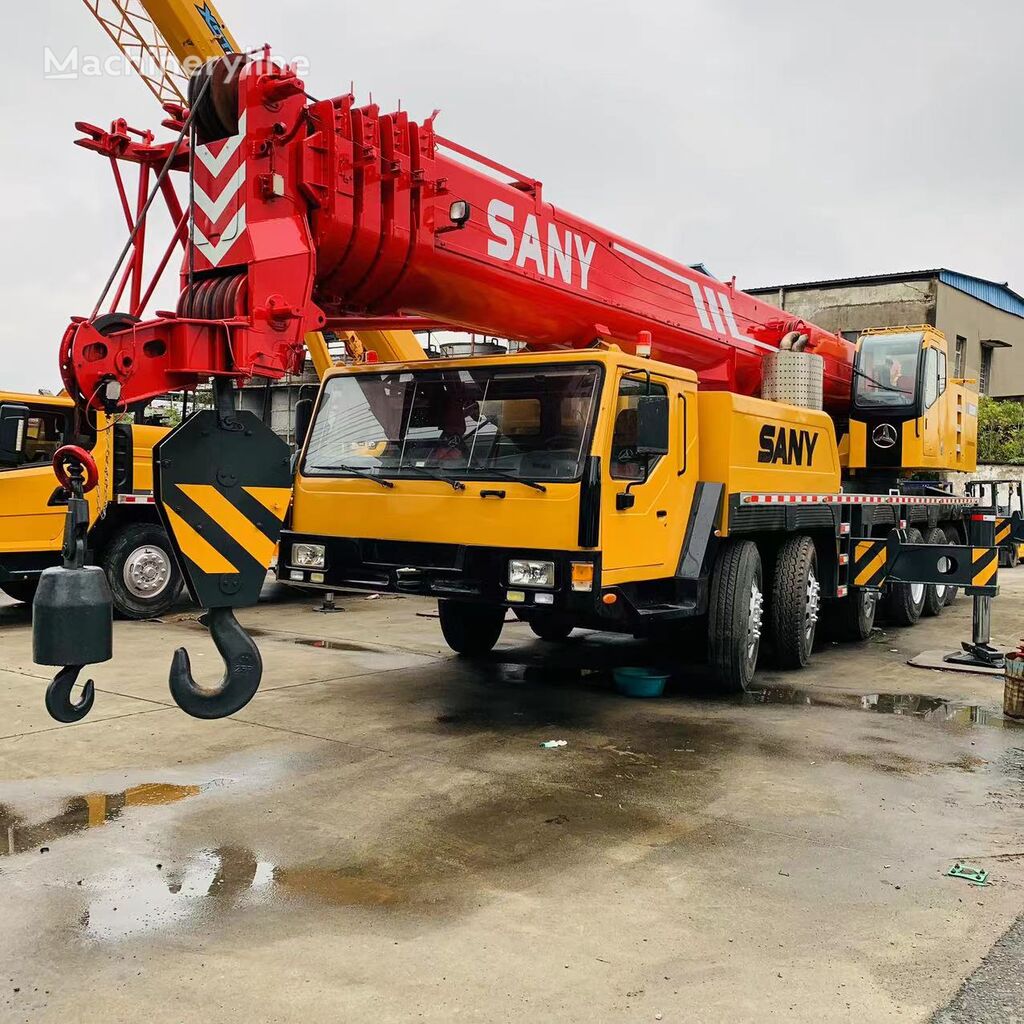 автокран Sany Sany STC1000 100 ton used mobile truck crane mobile crane