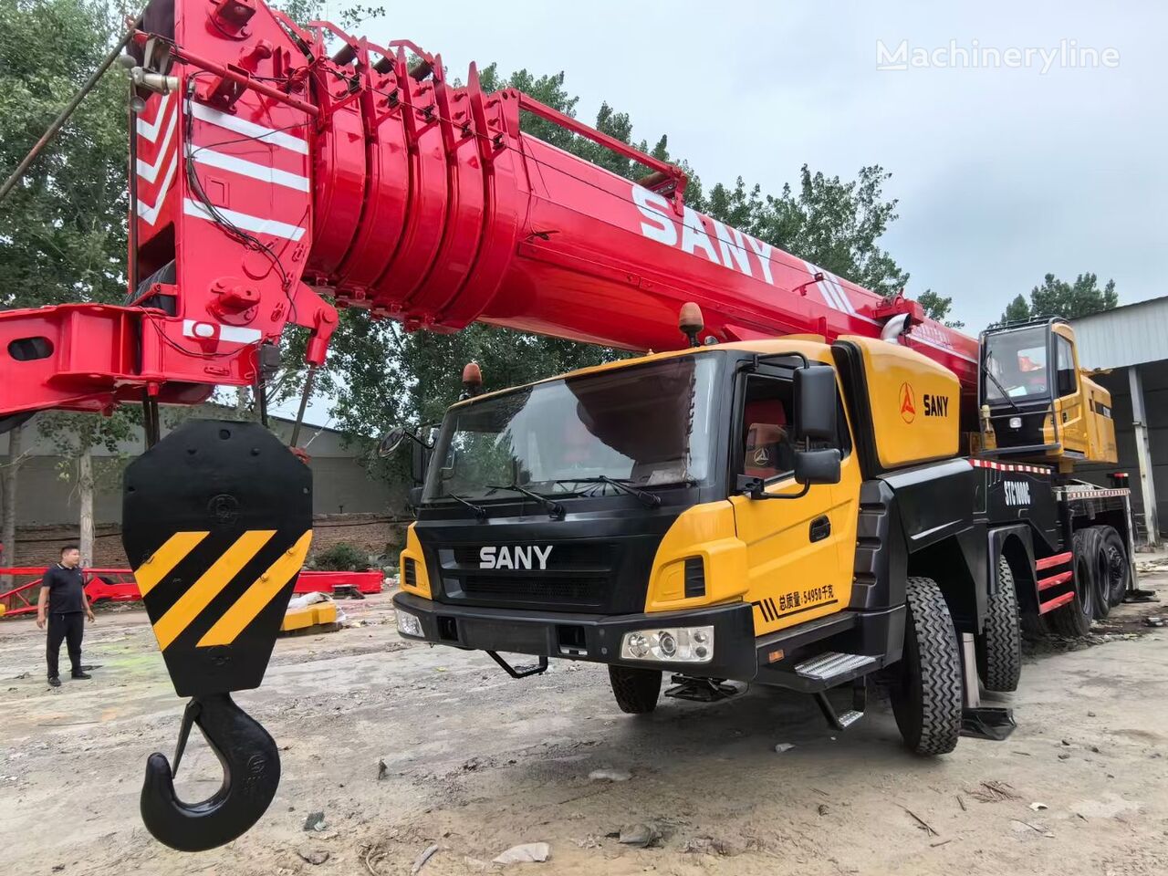 이동형 크레인 Sany Sany STC1000 STC1000C STC1000C6 100 ton 1000Ton 100Tons crane