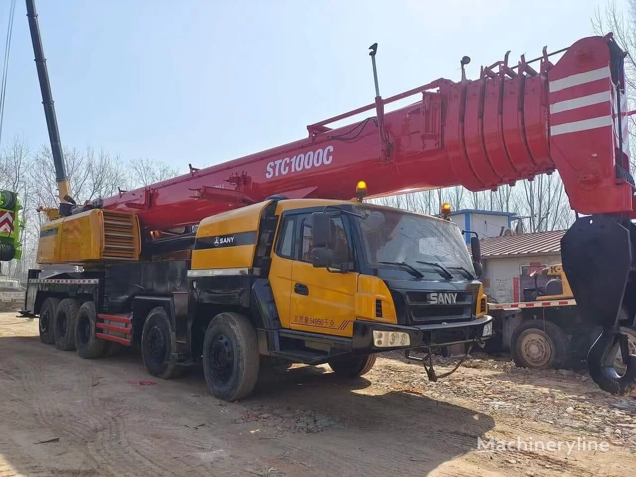 Sany Sany STC1000C 100 ton used mobile truck crane mobile crane mobilkran