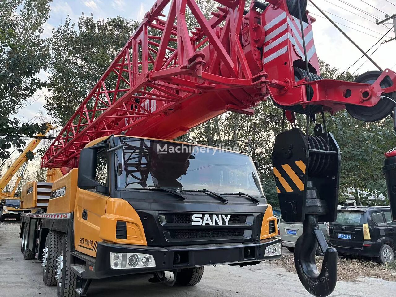 XCMG STC500 on chassis Sany Sany STC500 50 ton 50t 50ton 50tons truck crane mobile crane