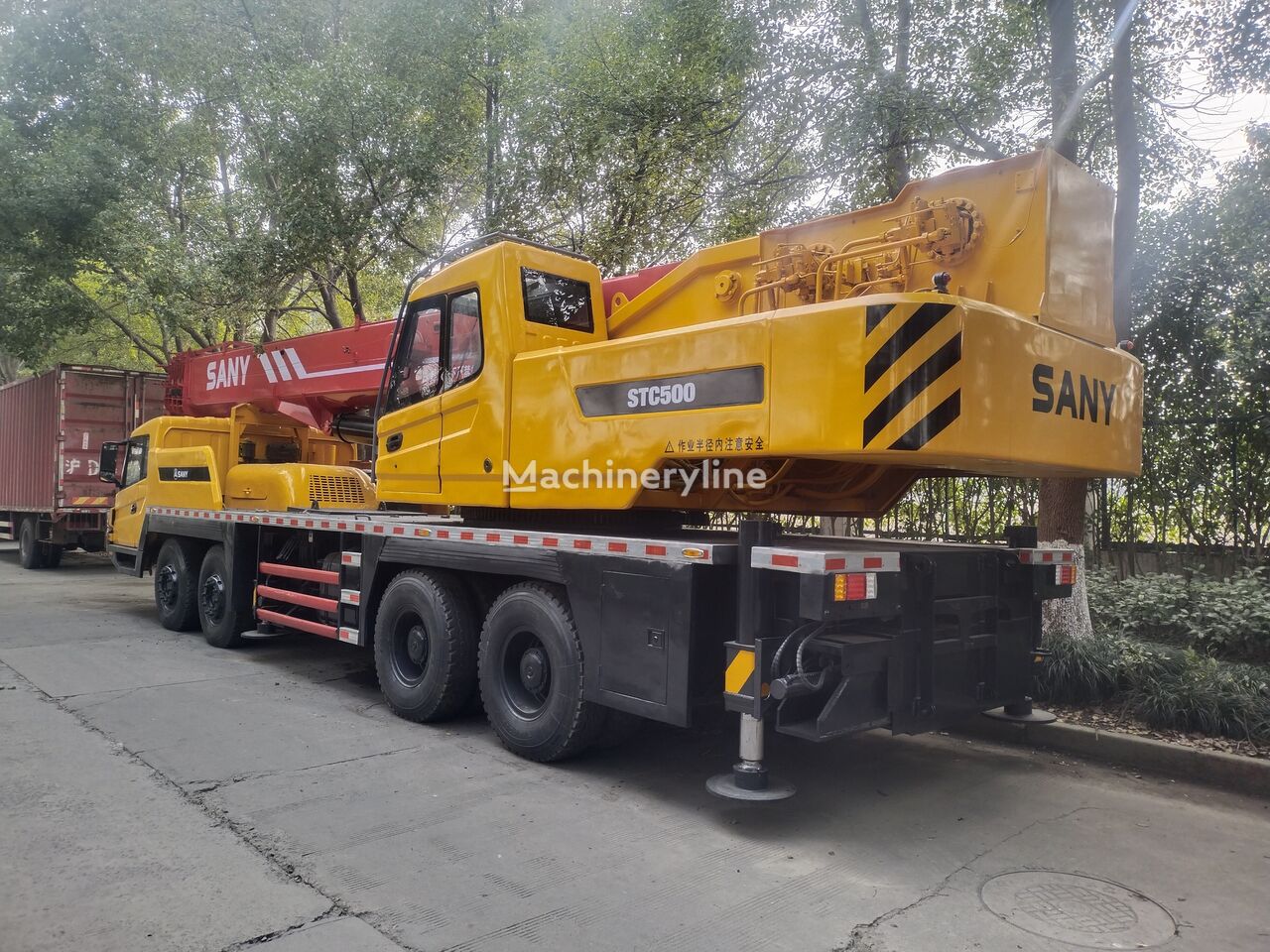 Sany Sany STC500 50 ton used mobile truck crane mobile crane