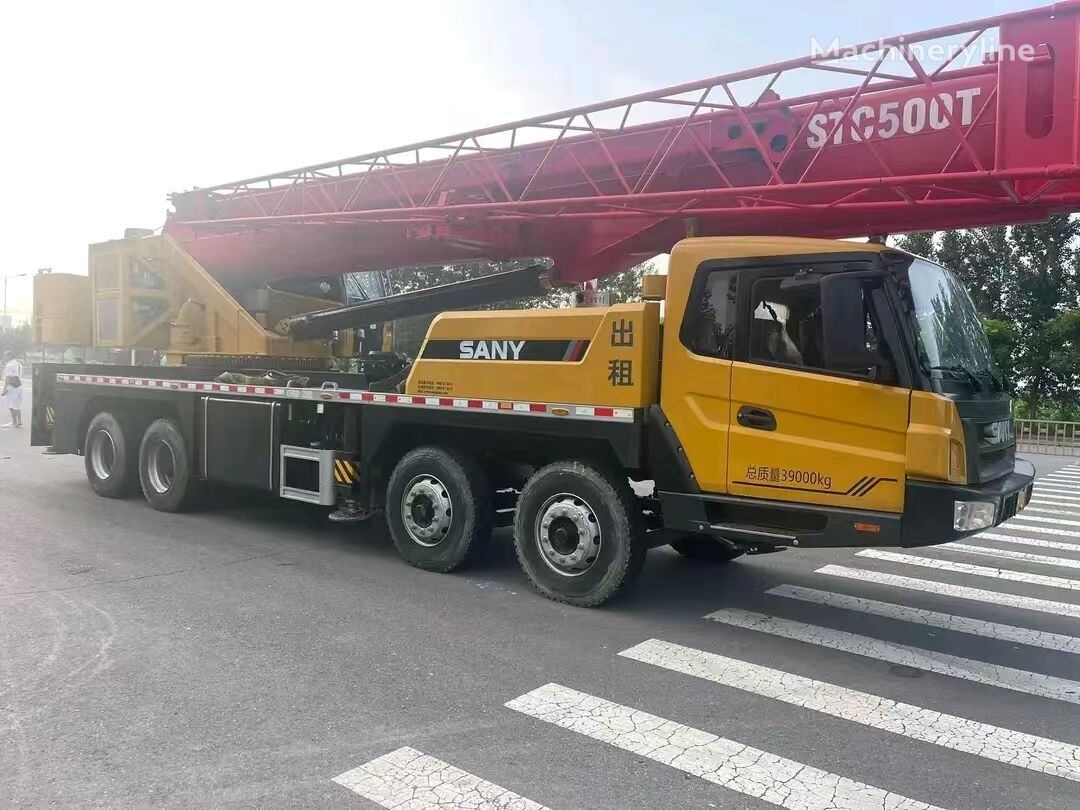 cần cẩu di động Sany Sany STC500T 50  ton used mobile truck crane mobile crane