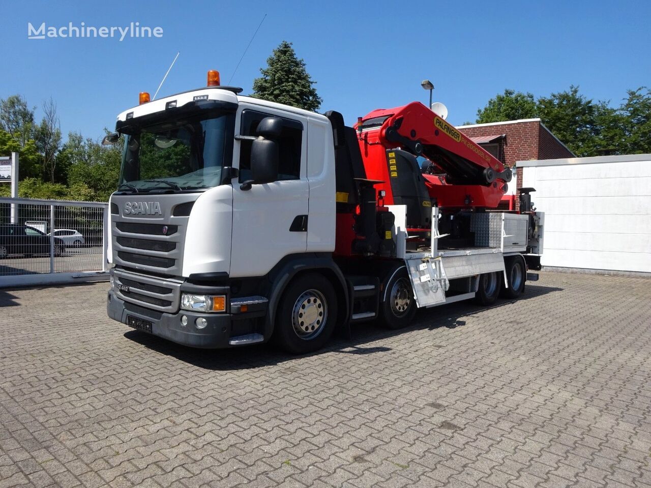 Palfinger Sany PK 200002SH auf Chassis Scania Mobilkran