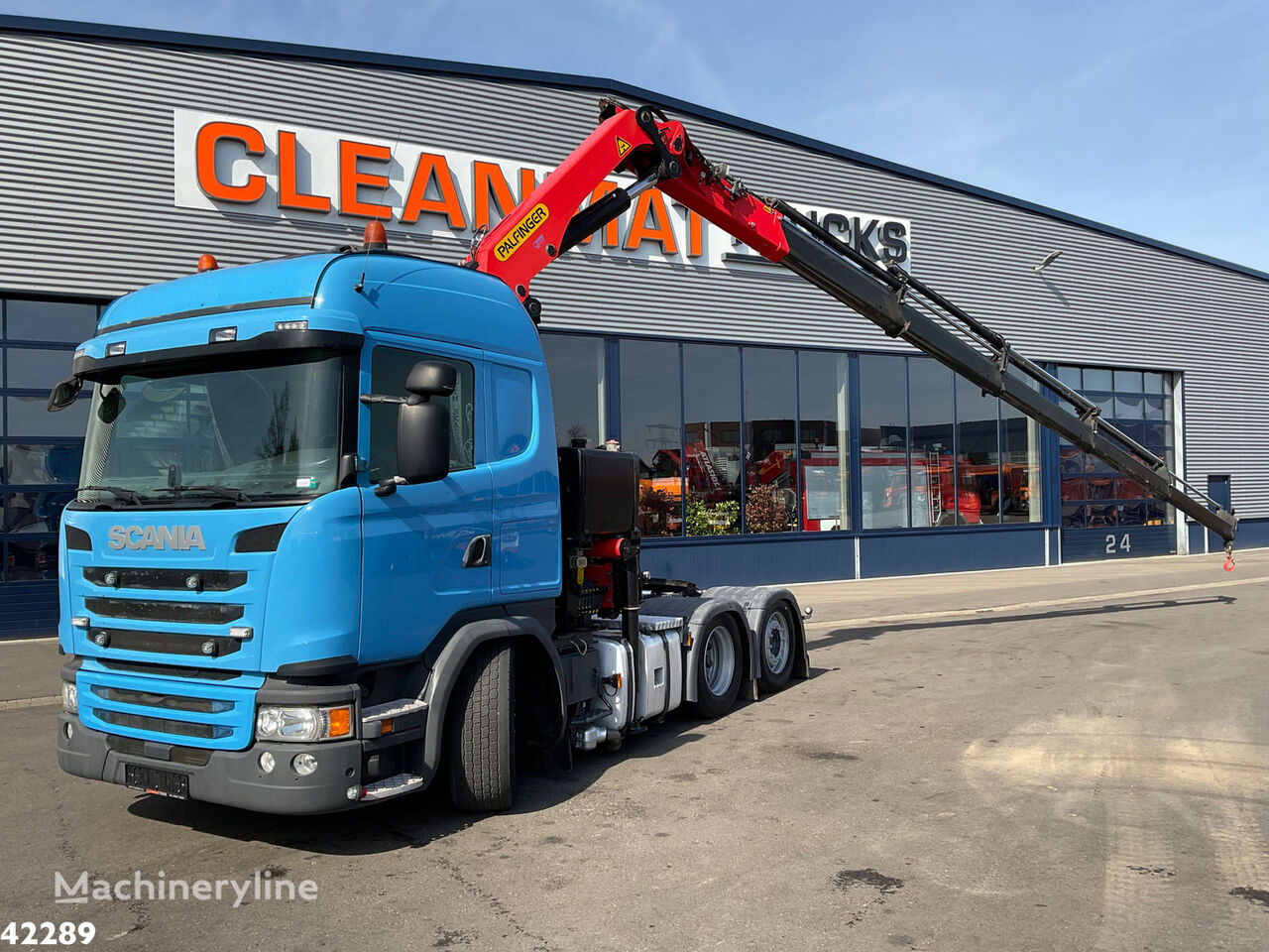 Scania G 450 6x2 Euro 6 Palfinger 26 ton/meter laadkraan mobile crane