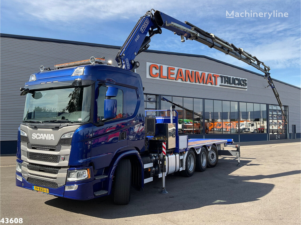 Scania G 450 8x4 Fassi 45 Tonmeter laadkraan + Fly-Jib Just 151.350 km! mobilkran