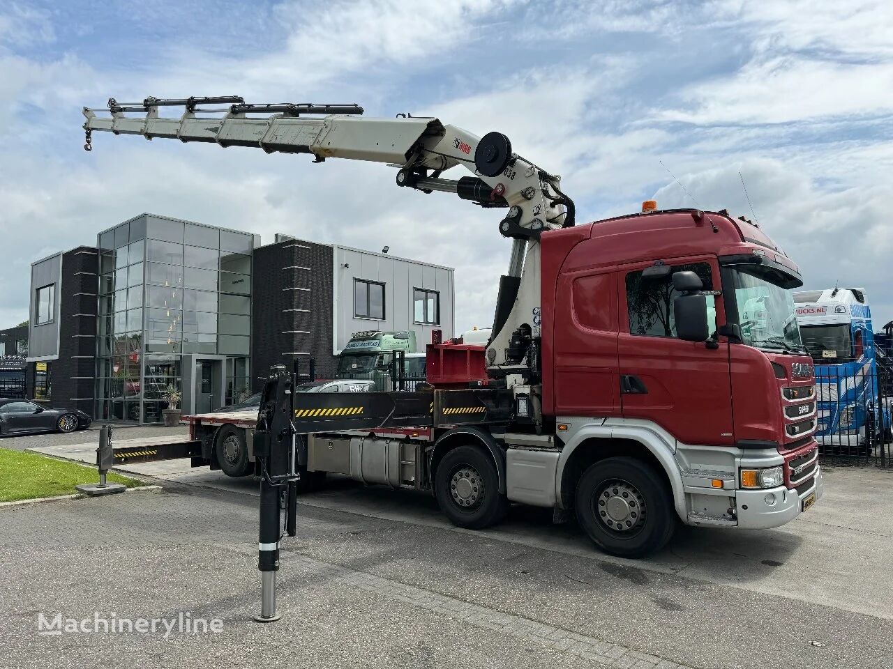 Scania G450 8X2 HIAB X-HIPRO 1058EP-6 + REMOTE CONTROL mobile crane