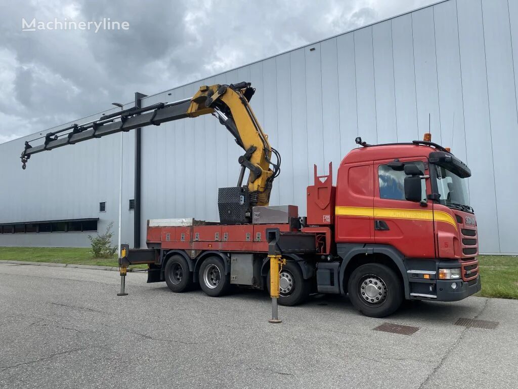 جرثقیل متحرک Scania G480 8X4 + EFFER 1250 6S + REMOTE + WINCH - 6+3 EXTENSIONS - Machineryline