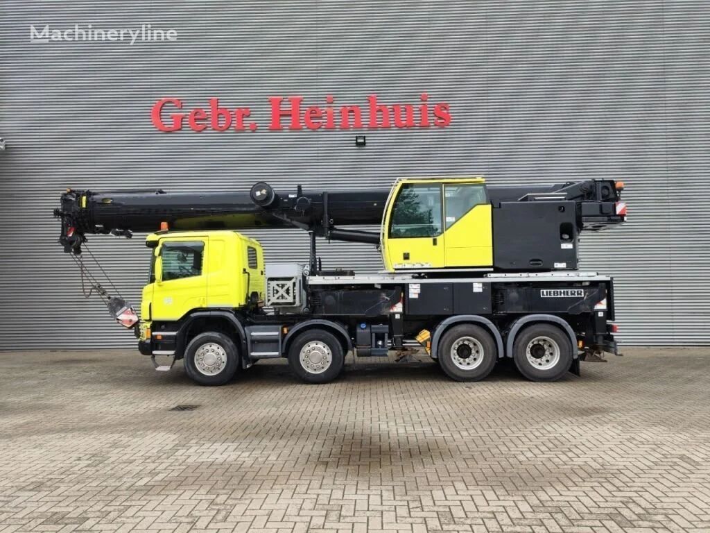 autokraana Scania P410 8x4 - Euro 6 - Liebherr LTF 1045-4.1 - Radio Remote - Germa