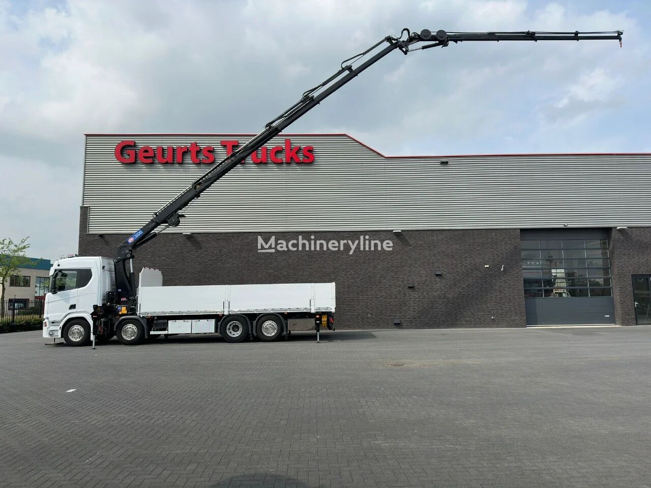 Scania R540 NGS 8X2 MET HMF 3220-K5 + JIB FJ1000-K4 KRAAN/KRAN/CRANE/GR mobile crane