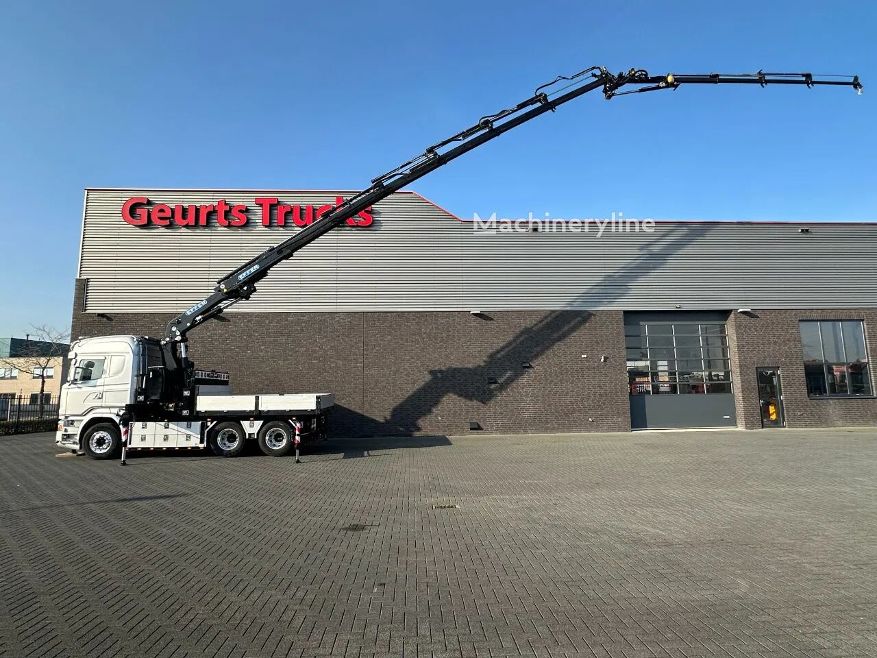 grue mobile Scania R580 V8 6X4 TREKKER/TRACTOR/SZM MET EFFER 315/6S + JIB4S KRAAN/K