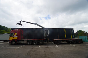 Scania R620 TOPLINE LOGLIFT COMBI WITH TRAILER mobile crane