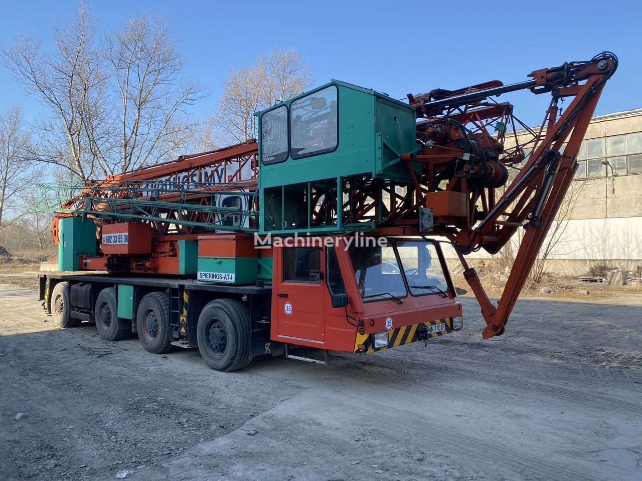 Spierings SK-477 AT-4 (400V + diesel) mobile crane