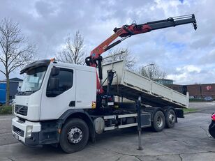 شاحنة رافعة Volvo FE 320 6X2 EURO 4 + PALFINGER PK12502 + REMOTE + KIPPER