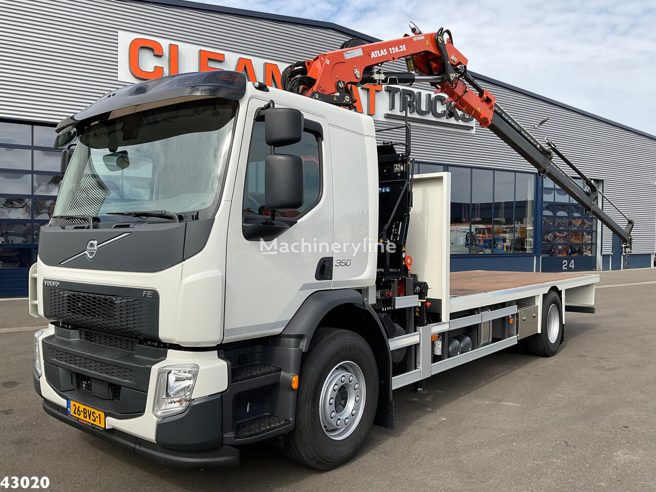 new Volvo FE 350 Atlas 12 Tonmeter laadkraan New & Unused! mobile crane