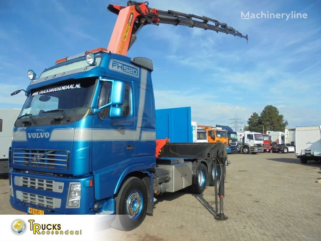 Volvo FH 16.520 6x4 + EURO 5 + PALFINGER PK 36002 CRANE + Manual + Rem mobile crane