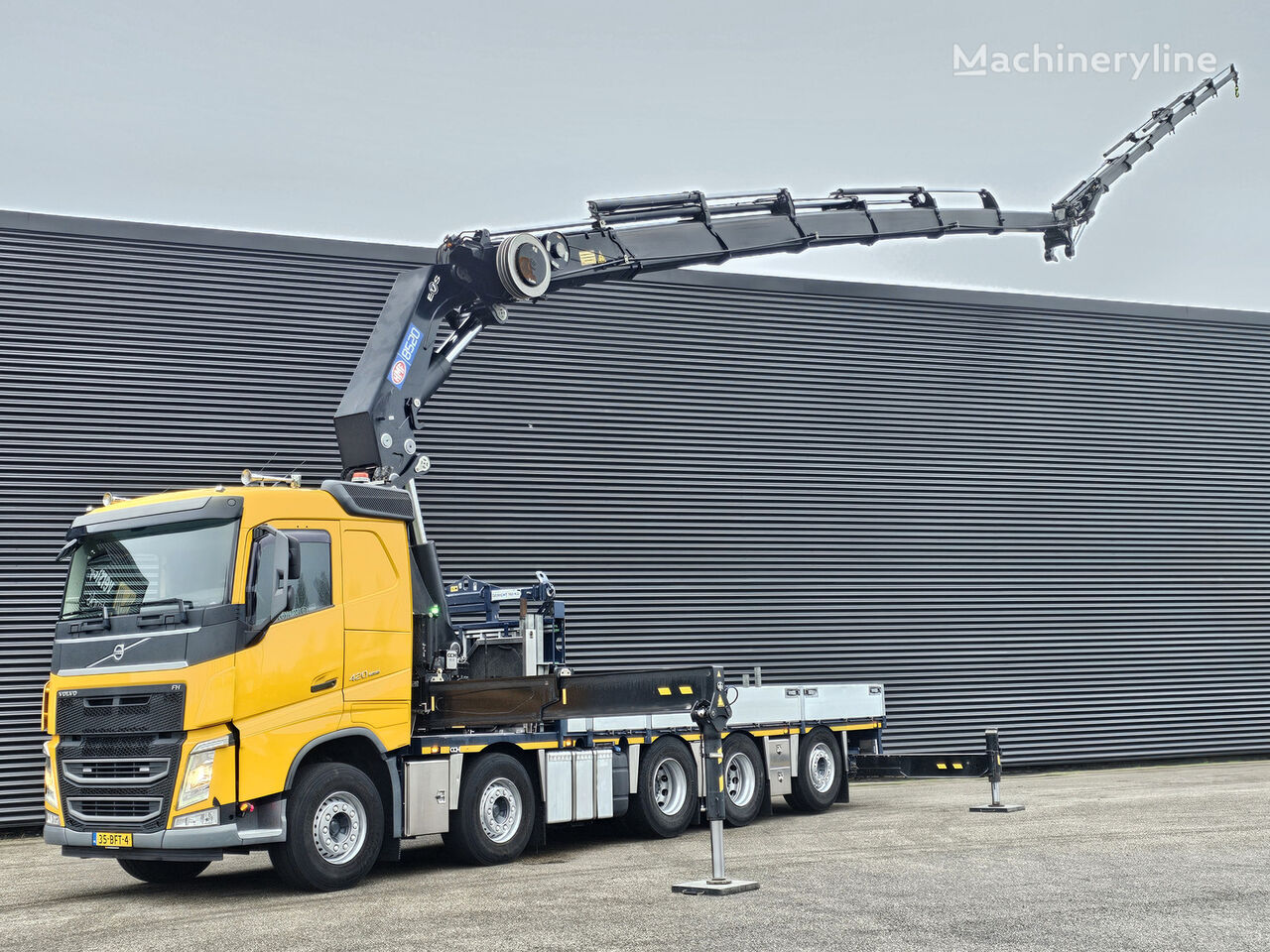 Volvo FH 420 10x4 / 85 t/m CRANE + JIB / KRAN mobile crane - Machineryline