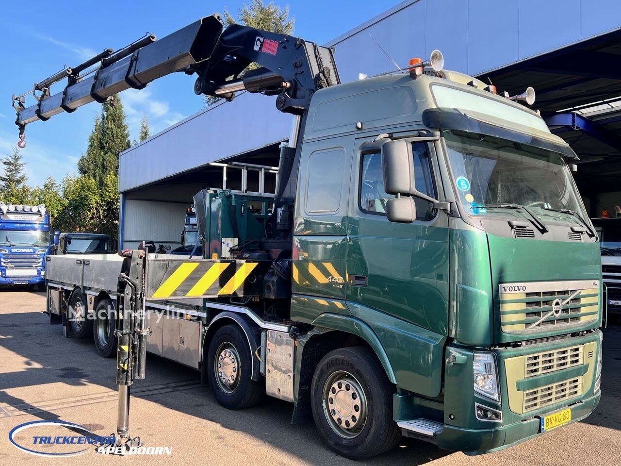 Volvo FH 440 HIAB 800 E4, 8x2 移動式クレーン