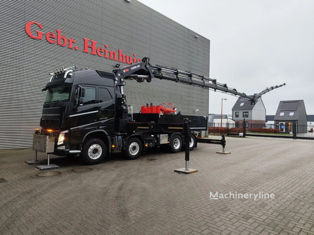 autokraana Volvo FH 460 8x4 Hiab X-Hipro 858 E-8 Basket!