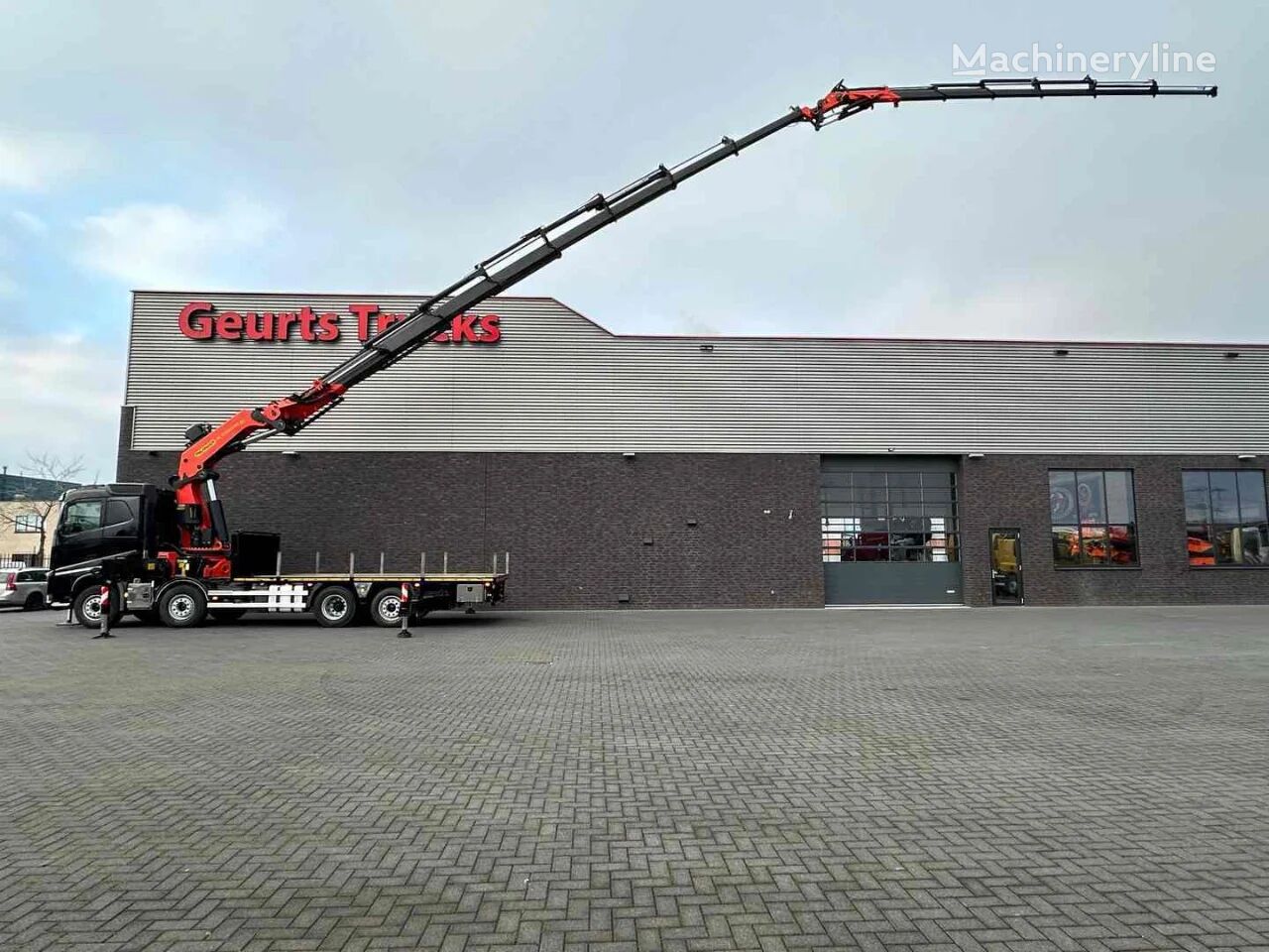 Volvo FH 500 8X2 + PALFINGER PK 110002-SH G + JIB PJ 125 E KRAAN/KRAN/ mobile crane