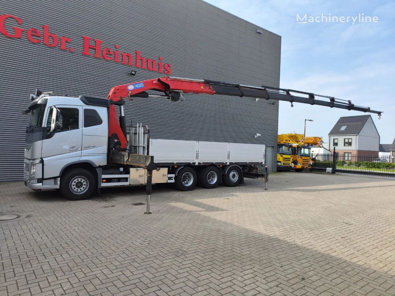 Volvo FH 500 8x4 Tridem Euro 6 HMF 4020K-8 grúa móvil