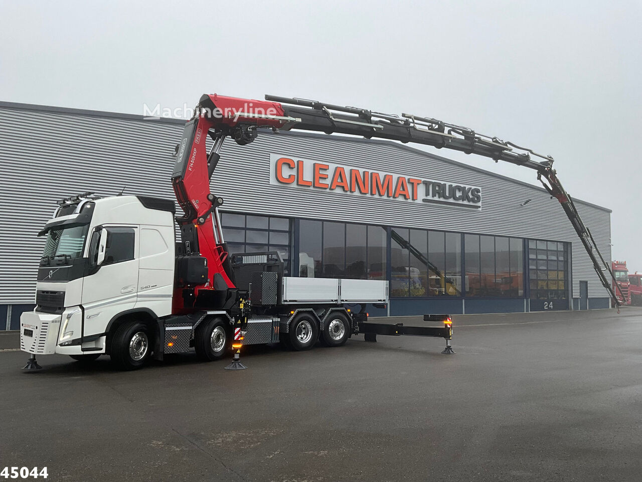 grue mobile Volvo FH 540 8x2 Fassi 145 Tonmeter laadkraan + Fly-JIb Just 7.187 Km!