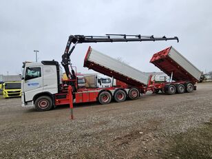 Volvo FH 540 // Tipper // Hiab 288 E-6 HIPRO grúa móvil