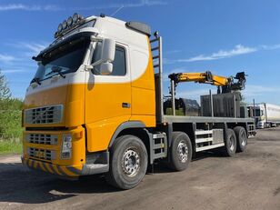 شاحنة رافعة Volvo FH440 met opbouw voor rijplaten te leggen