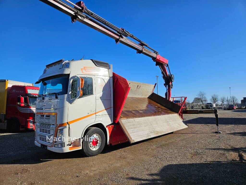 autokraana Volvo FH540 8x4 // Tipper // Hiab 288 EP-5 HIPRO//