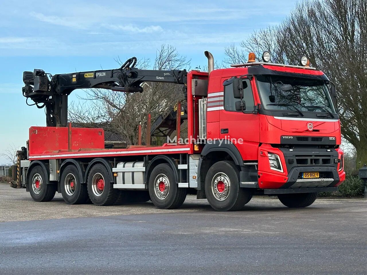 Volvo FM 470 RIJPLATEN AUTO!!10x4!!BESTUURBAAR VANAF DE KRAAN!! Mobilkran