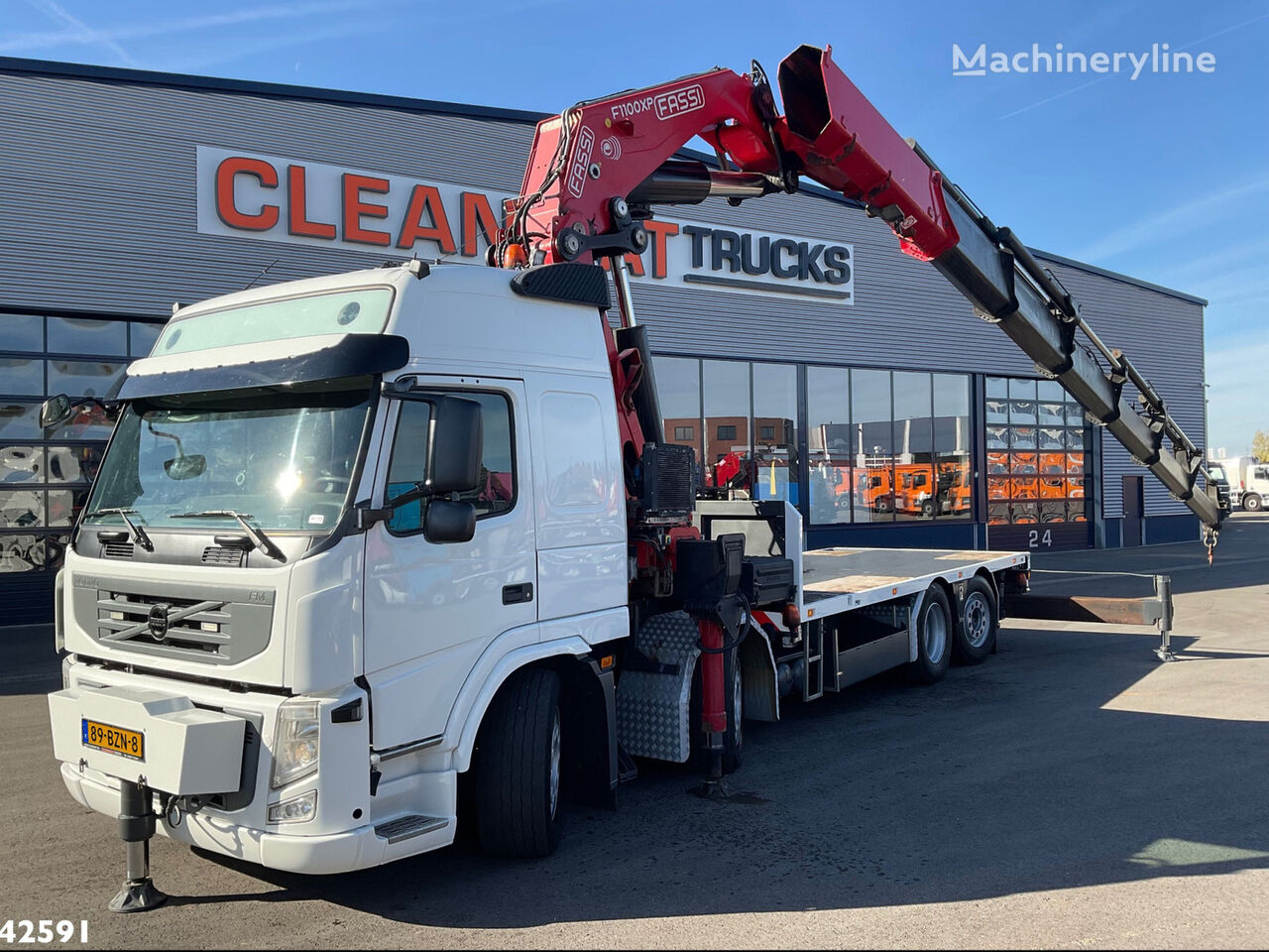 Volvo FM 540 8x2 Fassi 110 Tonmeter laadkraan Mobilkran