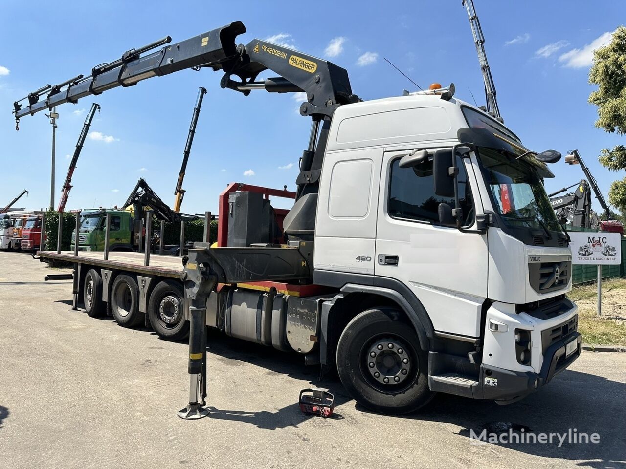 Volvo FMX 460 8x2 TRIDEM + CRANE PALFINGER PK 42002 E (6x) - PLATFORM  grúa móvil