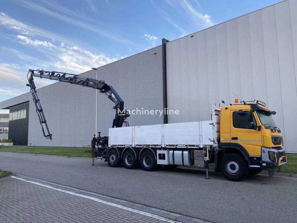 grue mobile Volvo FMX 500 8X4 + HIAB 477 E-5 + JIB 100 X-4 + REMOTE CONTROL