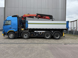 Volvo FMX540 8X4 3-side cable-system/tipper with Palfinger PK34000-SH  grúa móvil