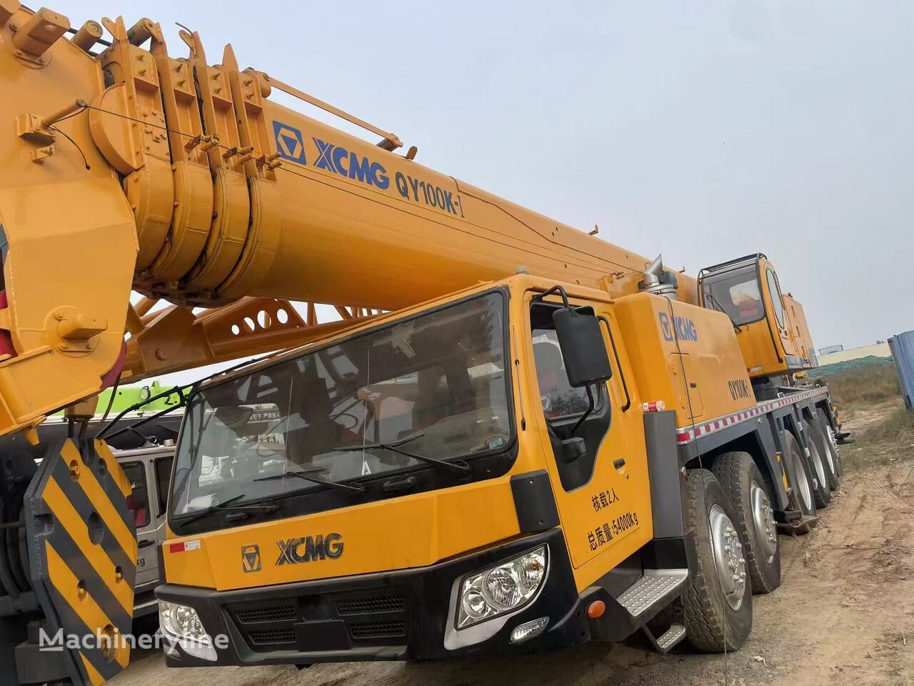 κινητός γερανός XCMG QY100K-I QY100K-II XCT100 XCA100 100 ton 100t truck crane