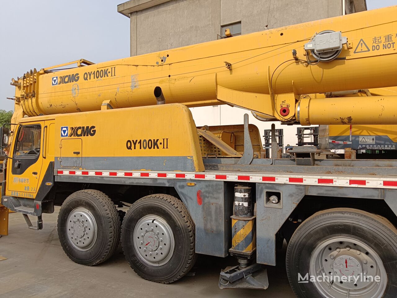 XCMG QY100K-Ⅱ Used 100 Ton Truck Crane with High Performance mobil vinç