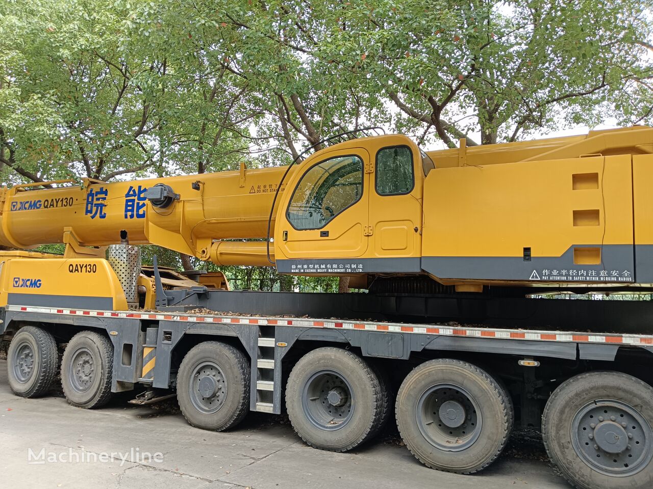 XCMG QY130K Used 130 Ton Truck Crane in Perfect Condition mobil vinç