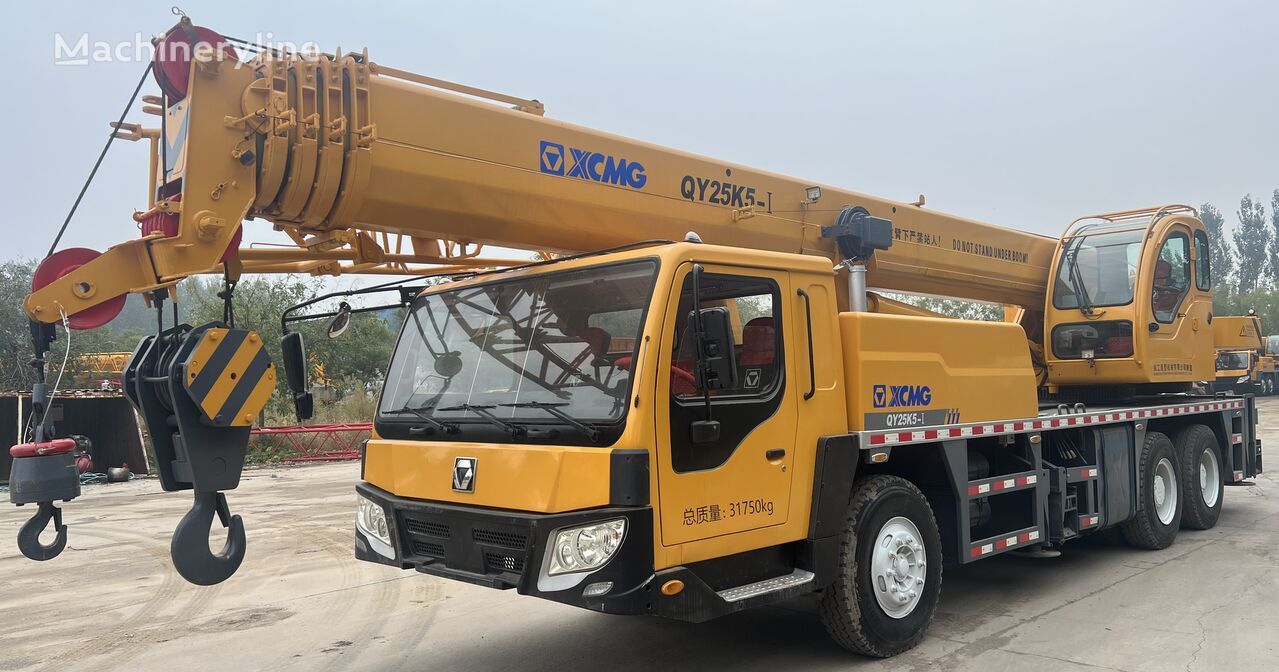 XCMG QY25K5-1 25 ton 25 tons 25t used truck mounted crane  mobilkran