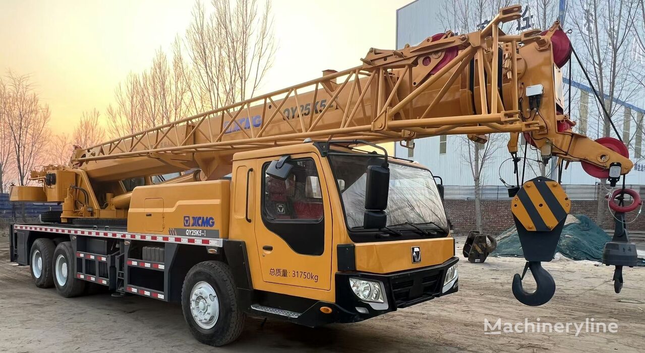 автокран XCMG QY25K5-1 25 ton used 25t mobile truck crane