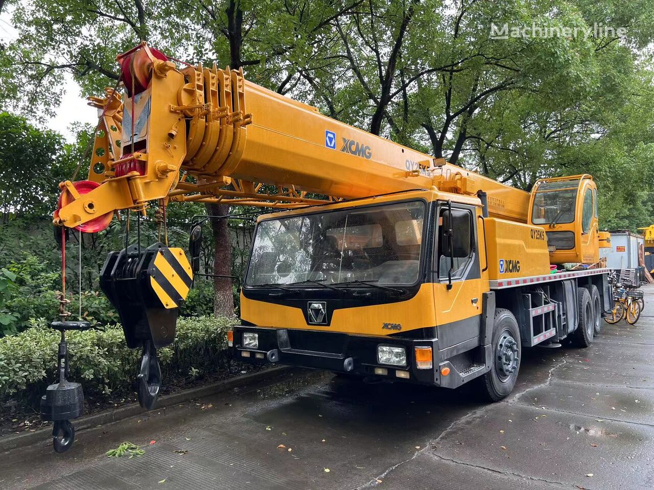 grua móvel XCMG QY25K5, 25 ton truck crane