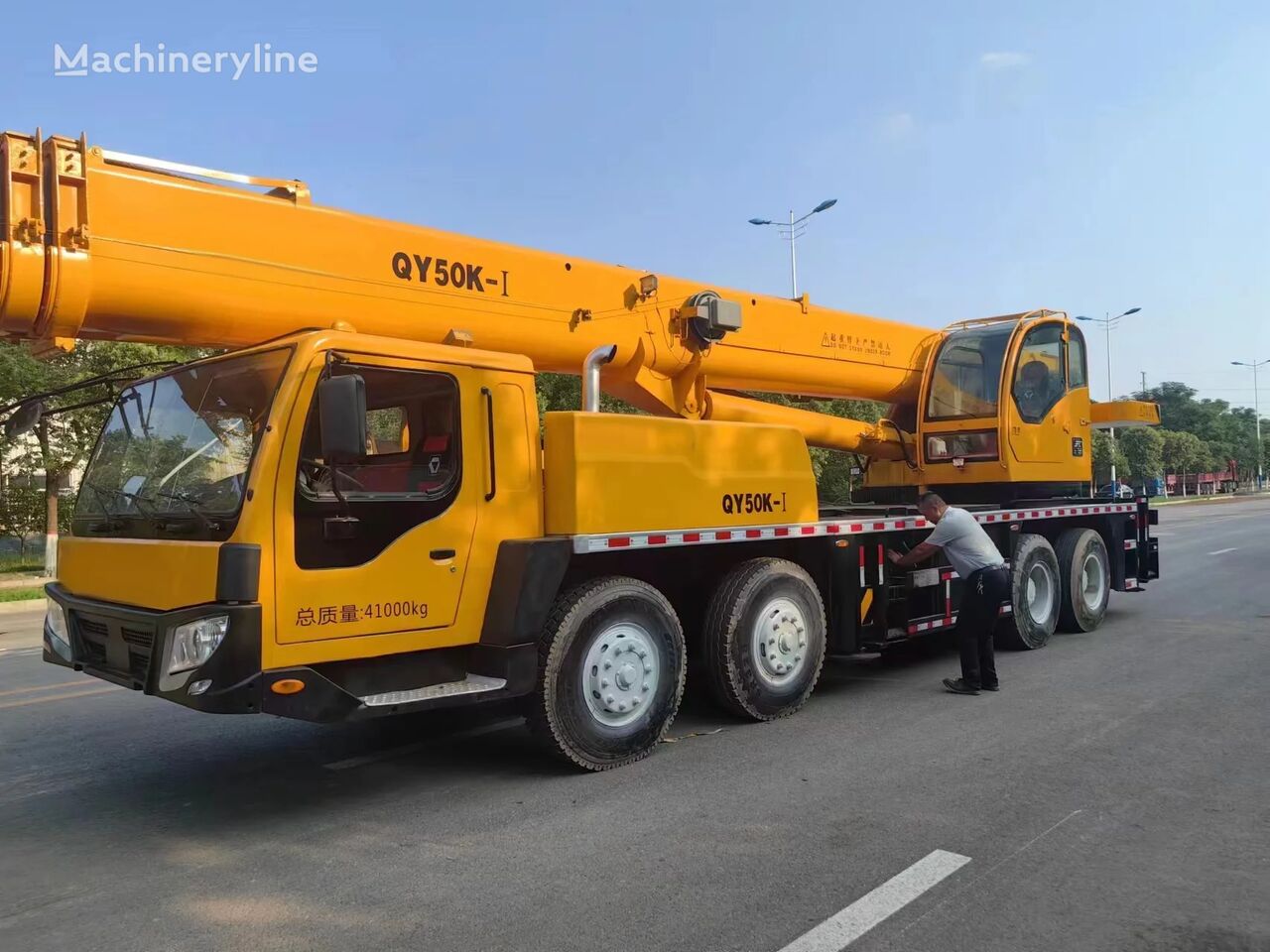 XCMG QY50 mobile crane