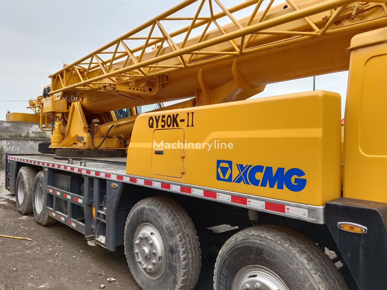 شاحنة رافعة XCMG QY50K-Ⅱ Used 50 Ton Truck Crane with Excellent Working Performan