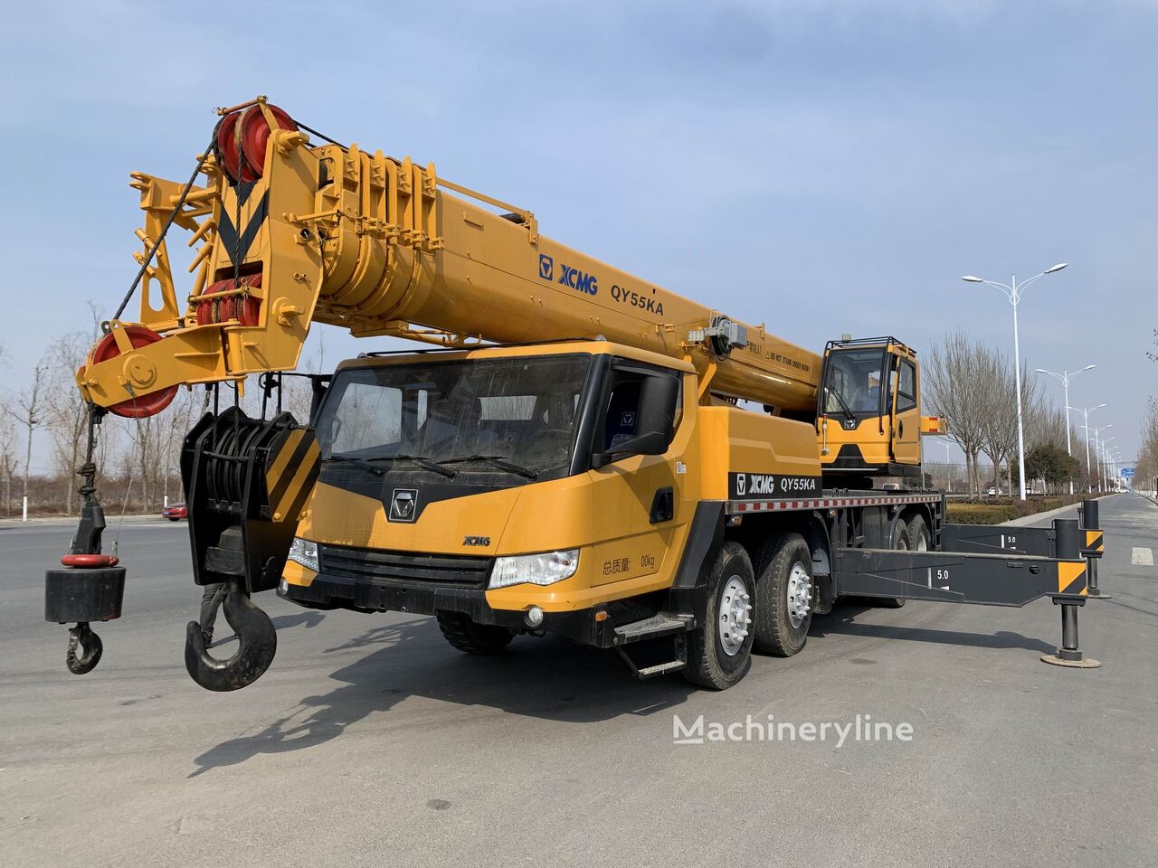 Grue mobile XCMG QY55KA à vendre | Machineryline MA Grue mobile XCMG QY55KA - Machineryline